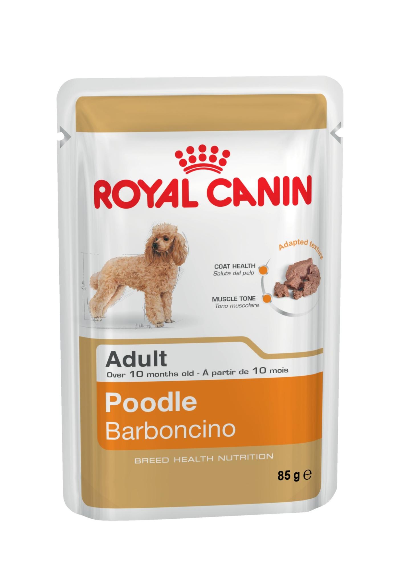 Royal Canin влажный корм для взрослой собаки породы Пудель, курица и  свинина (12шт в уп) — купить по доступной цене с доставкой