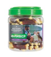 _ОЛИВЕР_ КОСТОЧКИ КАЛЬЦИЕВЫЕ С МЯСОМ УТКИ, 750г 59880006