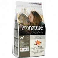 Pronature Holistic корм для взрослых собак всех пород, индейка и клюква