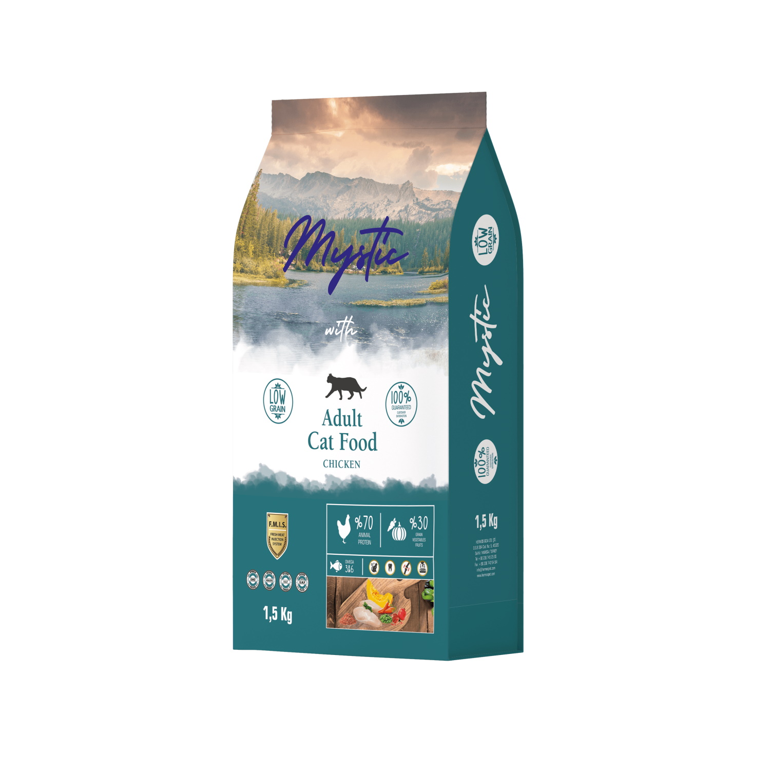 84610 Mystic для кошек с курицей