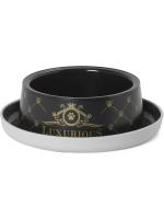 Moderna Luxurious миска пластиковая нескользящая, черная