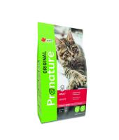 Pronature корм для взрослых кошек всех пород, курица и ягненок