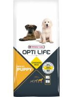 Opti Life корм для щенков крупных пород, курица
