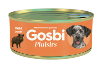 Gosbi Plaisirs влажный корм для взрослых собак всех пород, мясо дикого кабана
