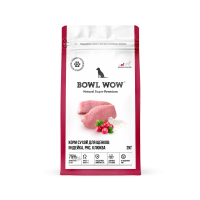 2_bw_для щенков с индейкой, рисом и клюквой_front