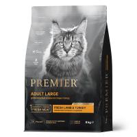 Premier корм для кошек крупных пород, ягненок с индейкой