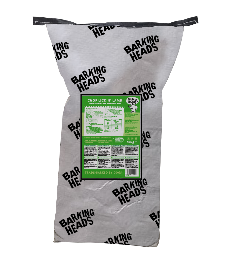 Barking Heads корм для взрослых собак всех пород, ягненок и рис 