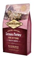 Brit Carnilove корм для котят всех пород, беззерновой, лосось и индейка