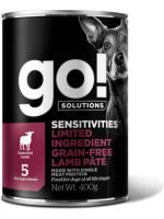 GO! влажный корм для собак, беззерновой, с чувствительным пищеварением, с ягненком