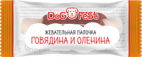 Dog Fest лакомство для собак всех возрастов и пород, жевательная палочка говядина и оленина