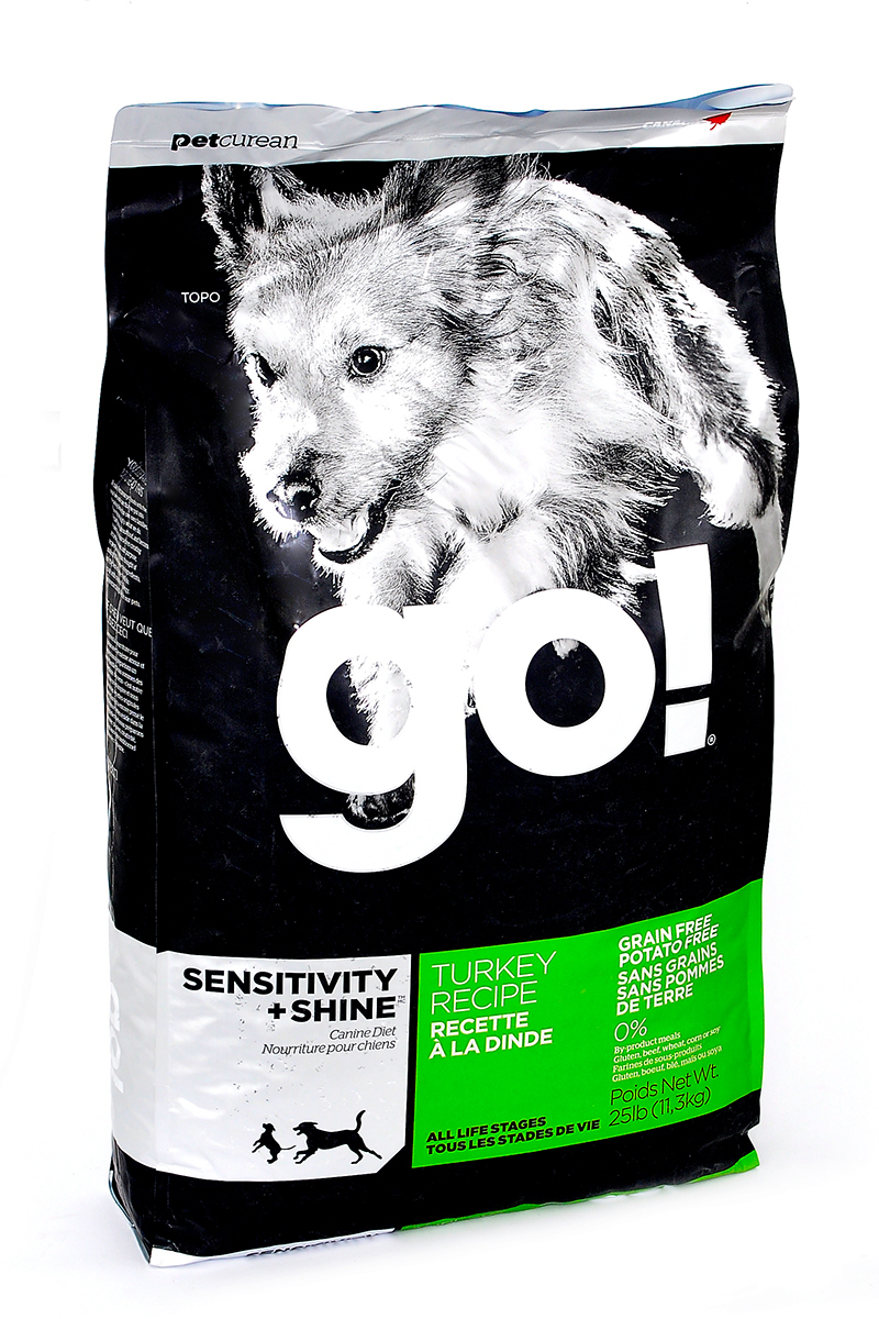 GO! Sensitivity + Shine Turkey Dog Recipe Grain Free, Potato Free
