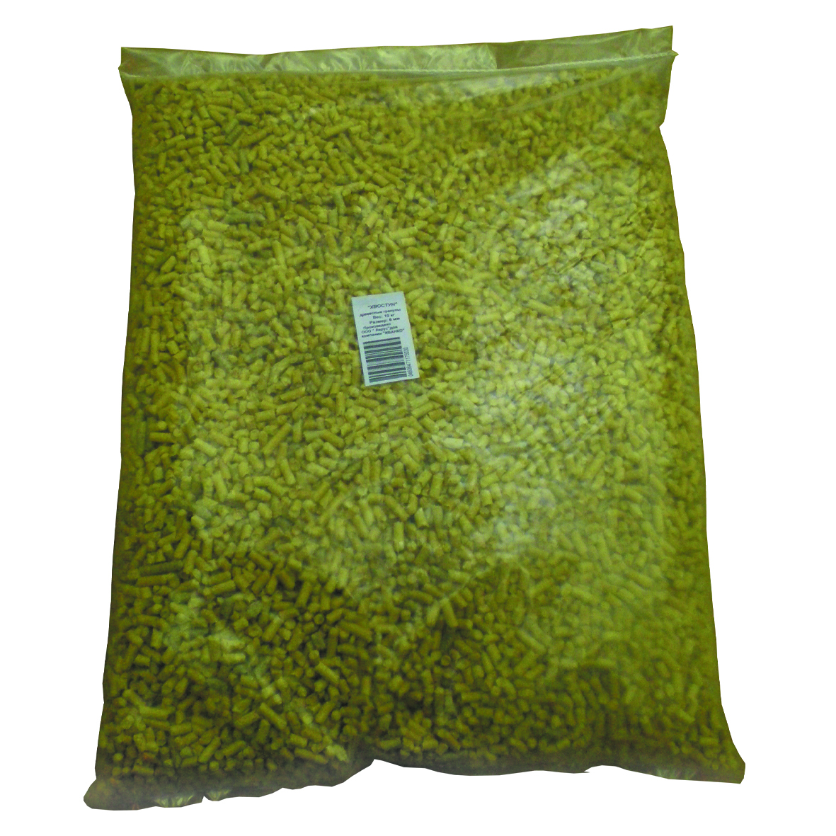 17.02411 NEW ХВОСТУН 10кг древесный наполнитель (пал-64)