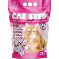 CatStep Arctic Pink впитывающий силикагелевый наполнитель для кошачьих туалетов