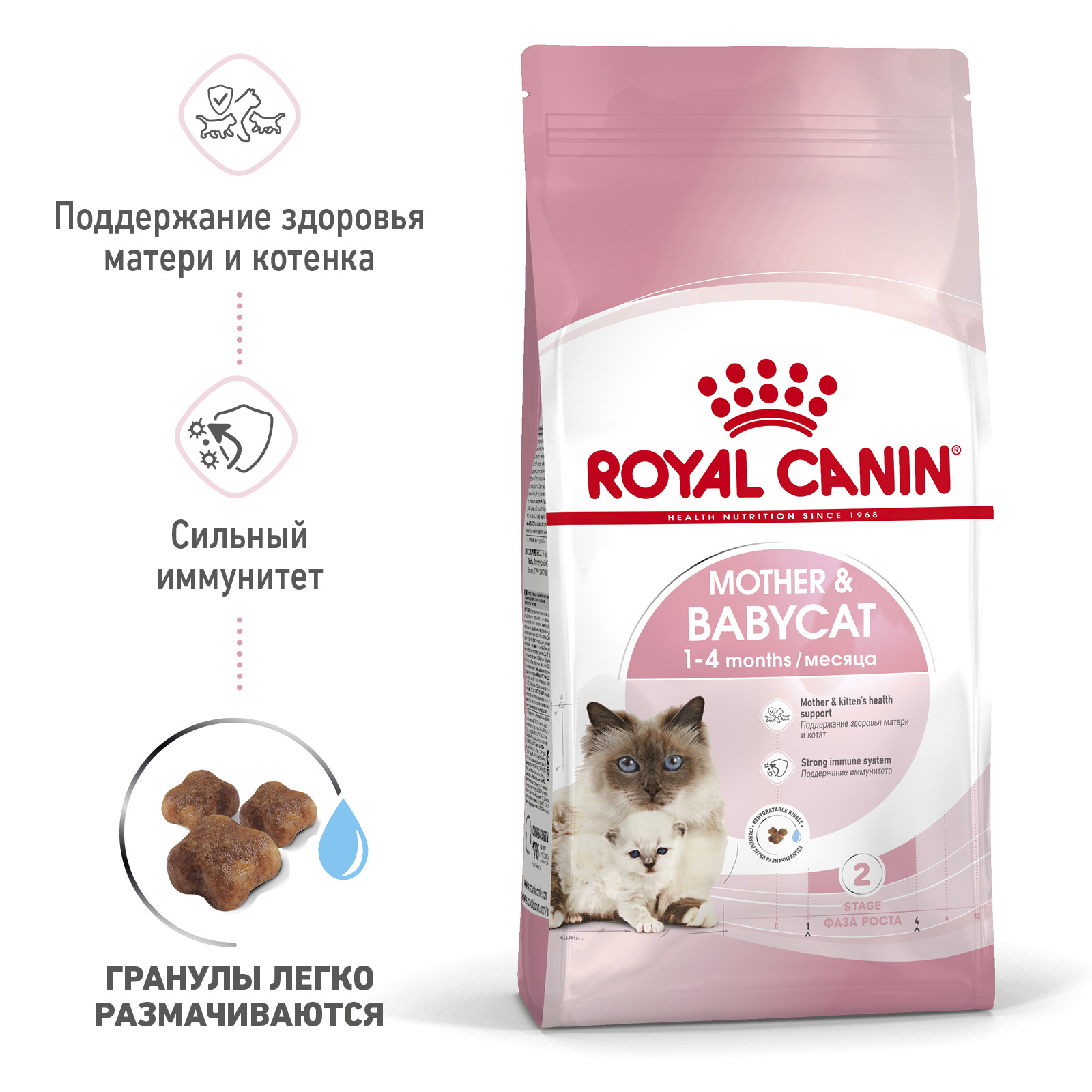 Royal Canin корм для котят и кошек всех пород в период беременности —  купить по доступной цене с доставкой