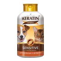 RolfClub KERATIN+ Шампунь Sensitive для аллергичных, для кошек и собак