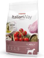 Italian Way корм для собак крупных пород, беззерновой, при чувствительном пищеварении, утка