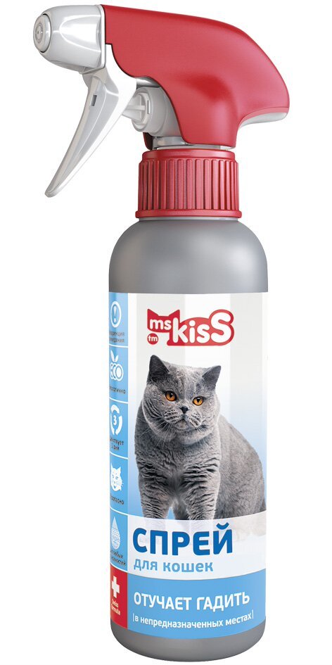 Спрей Отучает гадить для кошек