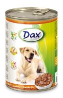 Dax консервы для взрослых собак всех пород, с домашней птицей