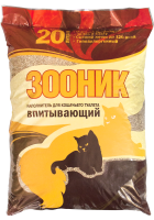 Зооник впитывающий наполнитель для кошачьих туалетов