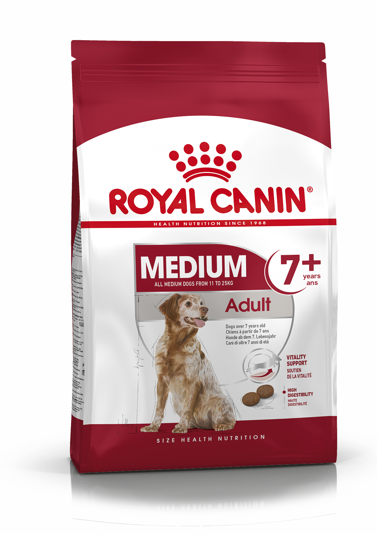 Royal Canin корм для пожилых собак средних пород (от 7 лет) — купить по  доступной цене с доставкой