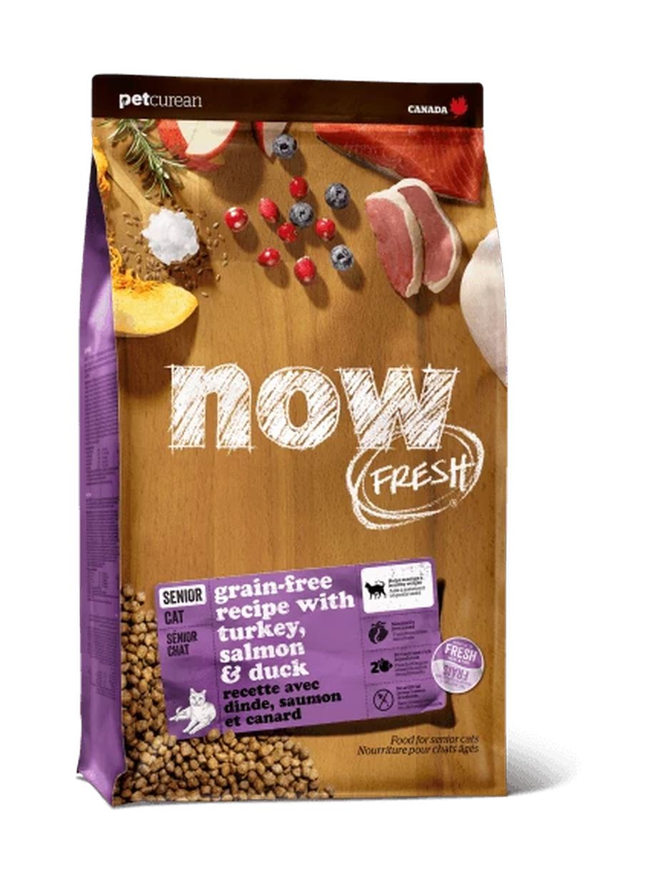 NOW Fresh корм для кошек, беззерновой, с индейкой, уткой и овощами (3,63 кг)