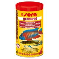 Sera  Корм для рыб GRANURED  гранулированный для плотоядных цихлид