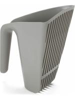 Moderna Scoop & Sift совочек для туалета, отверстия узкие, серый