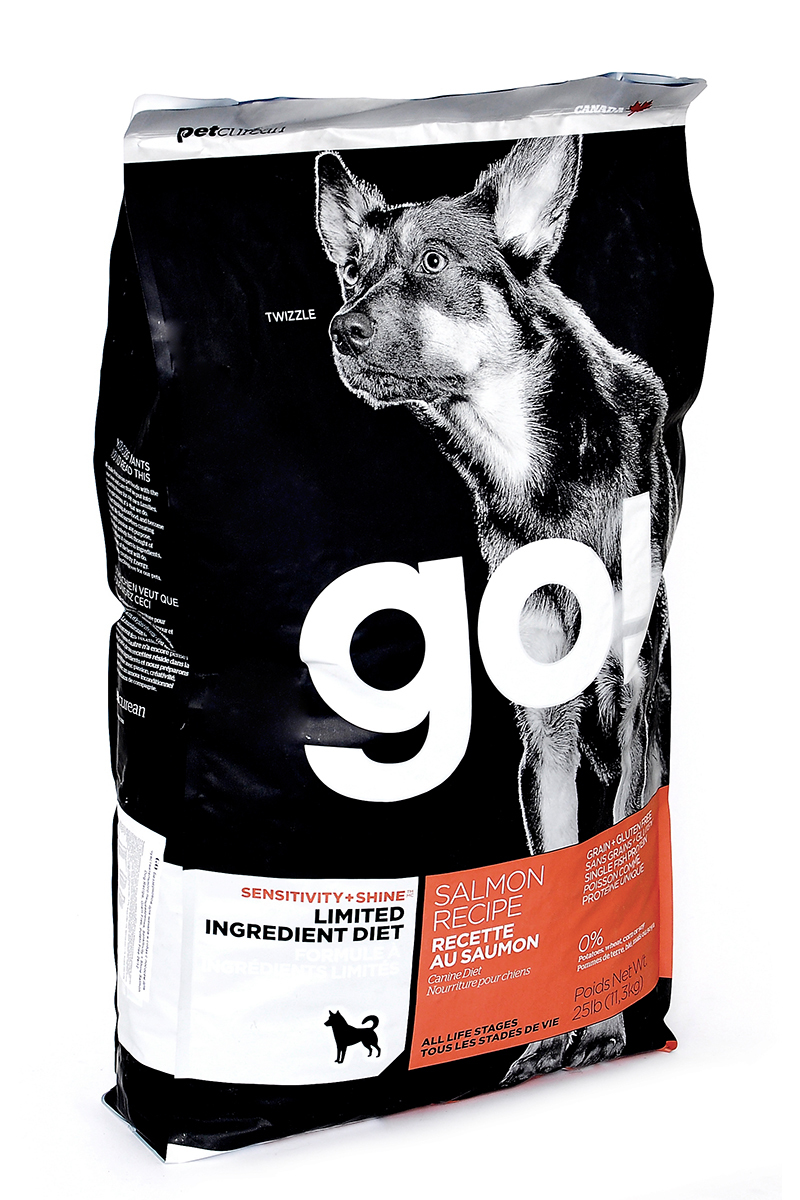 GO! Sensitivity + Shine Salmon Dog Recipe Limited Ingredient Diet, Grain Free, Potato Free