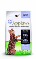 Applaws корм для взрослых кошек всех пород, беззерновой, курица, утка и овощи