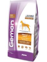Gemon корм для взрослых собак крупных пород, курица и рис