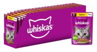 Whiskas влажный корм для пожилых кошек, рагу с курицей (28шт в уп)