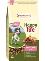 Happy Life корм для собак малых пород, курица