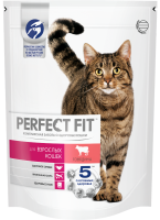 Perfect Fit корм для взрослых кошек всех пород, говядина