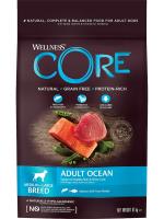 Wellness Core корм для взрослых собак всех пород, беззерновой, лосось и тунец