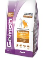 Gemon корм для взрослых собак средних пород, курица