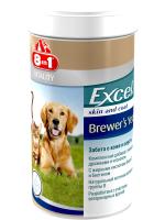 8 in 1 Excel Brewer’s Yeast витамины для кошек и собак, пивные дрожжи, поддержание кожи и шерсти
