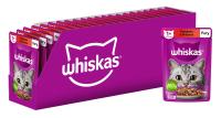 Whiskas влажный корм для кошек, рагу с говядиной и ягненком (28шт в уп)