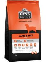 Gina корм для собак, ягненок и рис