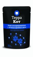 Терра Кот для взрослых кошек с печенью кролика в желе
