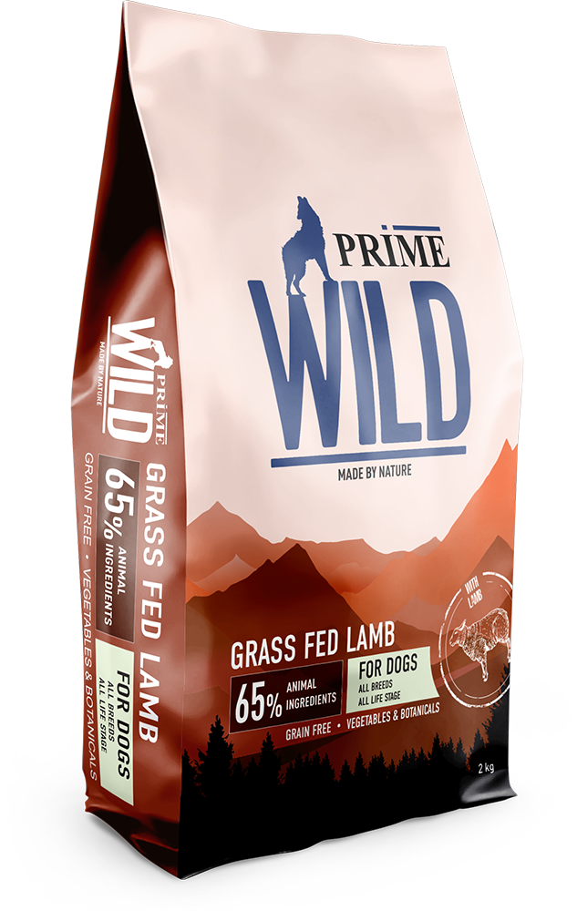 137.2.2277    PRIME WILD GF GRASS FED с ягненком 2кг дщенков и собак всех пород (уп5)