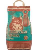 Сибирская кошка Лесной впитывающий древесный наполнитель для кошачьих туалетов