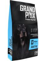 Grand Prix корм для собак средних пород, курица