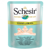 Schesir пауч для кошек с тунцом и дорада