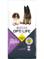 Opti Life корм для собак с повышенной активностью, курица и рис