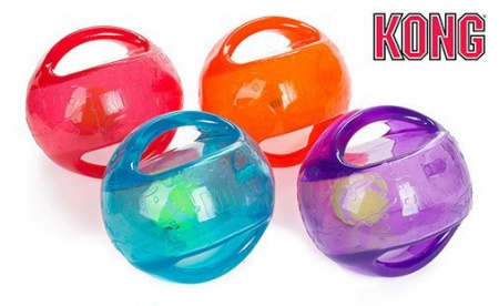 Kong  игрушка для собак средних, Джумблер Мячик (4 цвета в ассортименте)
