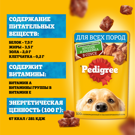 PDG_Pouch_All breeds_Nutrients_Rabbit&Turkey_sauce