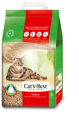 Cats Best Original  Древесный комкующийся наполнитель
