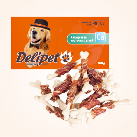 DeliPet Лакомство для собак  Кальциевая косточка