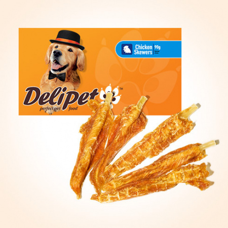 DeliPet Лакомство для собак  Куриные эскимо