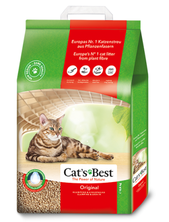 Cats Best Original  Древесный комкующийся наполнитель
